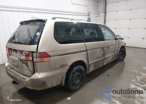 2002 Honda Odyssey Ex z USA, uszkodzony, nr VIN 2HKRL18632H576183